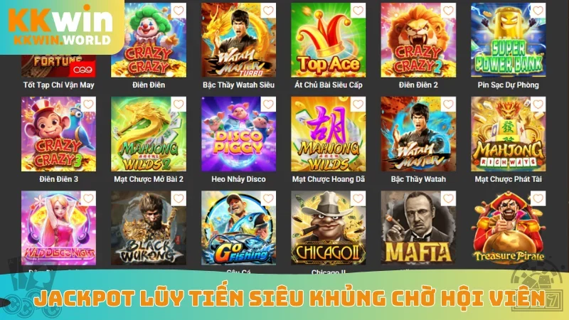 Jackpot lũy tiến siêu khủng chờ hội viên