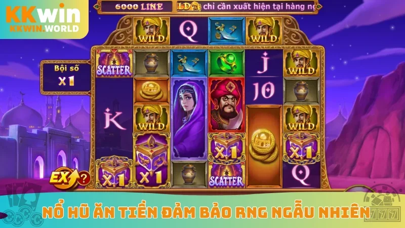 Nổ hũ ăn tiền đảm bảo RNG ngẫu nhiên