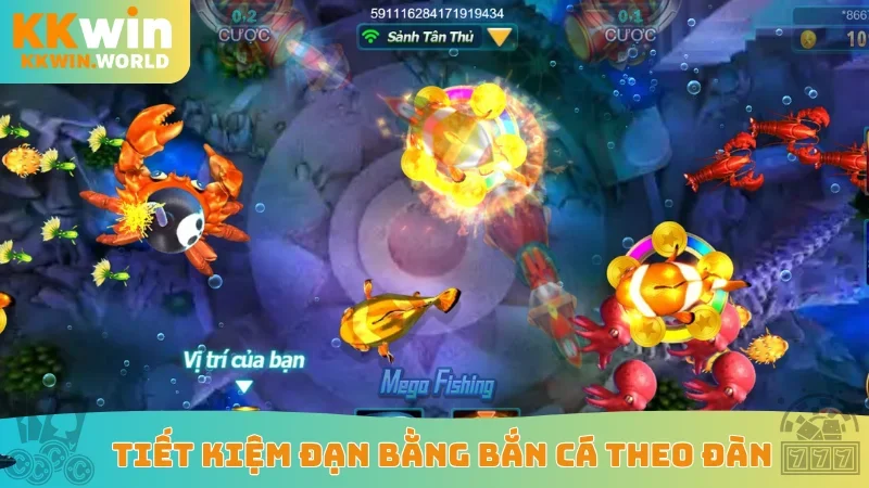 Tiết kiệm đạn bằng bắn cá theo đàn